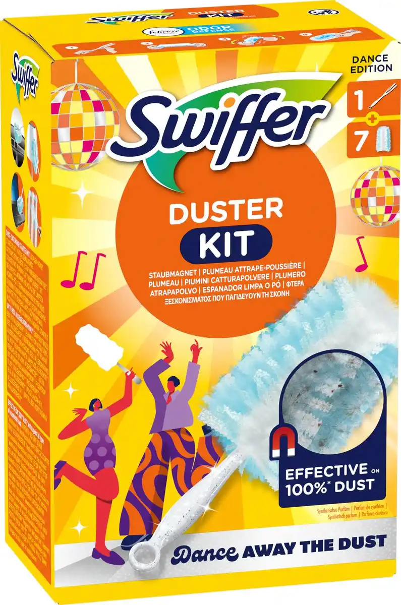 Bild 1 von SWIFFER Staubmagnet Duster Kit »Dance Edition«, 8-teilig