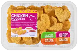 Chicken Nuggets »Herzen« XXL, 1-kg-Großpackg.