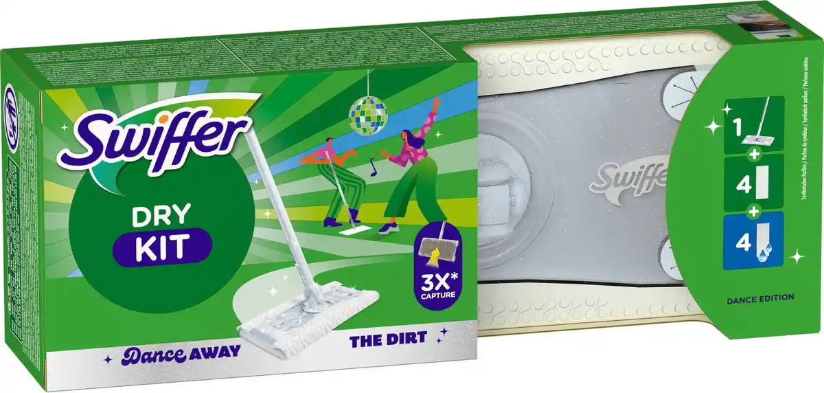 Bild 1 von SWIFFER Staubmagnet-Starter-Set »Dance Edition«, 9-teilig