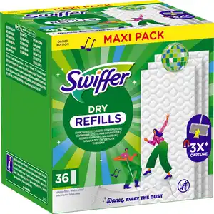 SWIFFER Boden-Staubtücher »Dance Edition«, 36-St.-Packg.