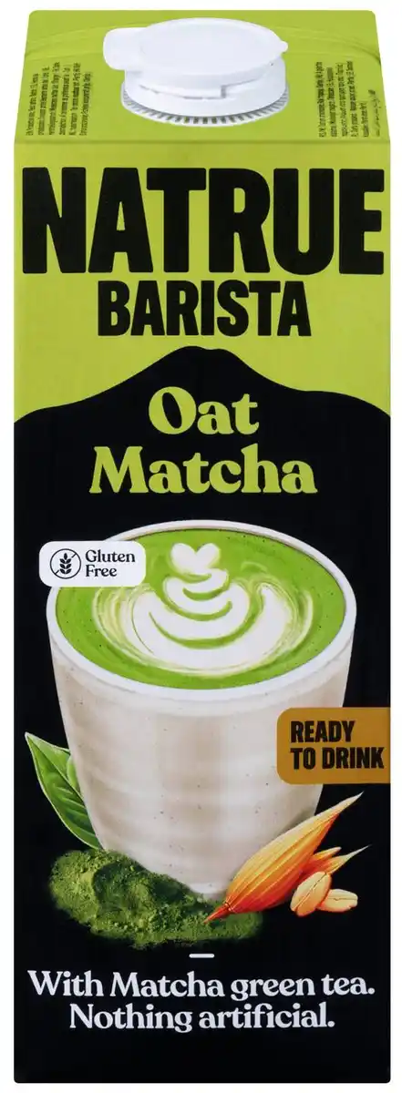 Bild 1 von NATRUE Barista Oat Matcha, 1-l-Packg.