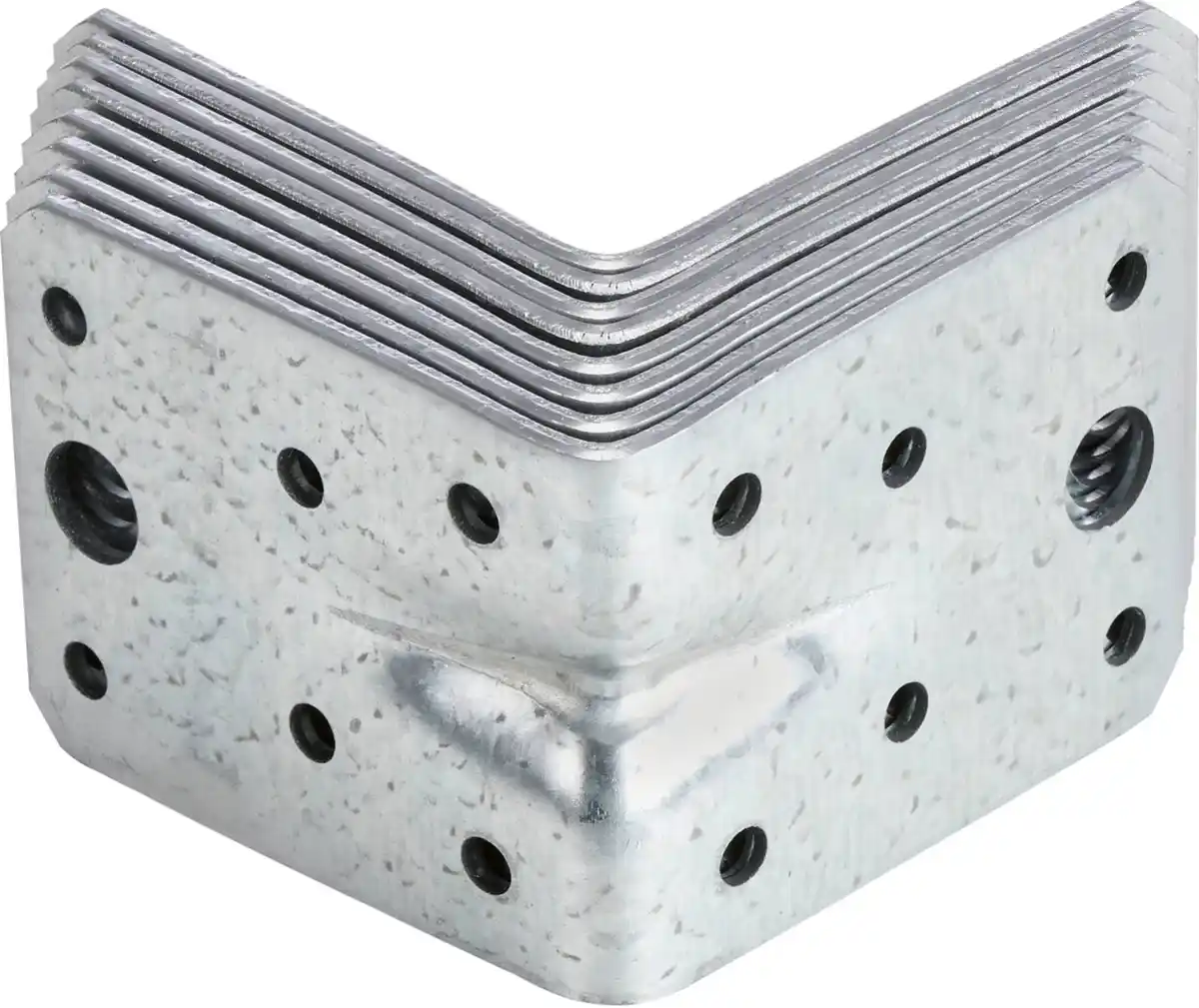 Bild 1 von PARKSIDE® Lochplattenwinkel mit Sicke ca. 70 x 70 x 55 cm, 8-St.-Packg.