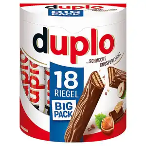 FERRERO Duplo 327,6 g, 18er-Pack
