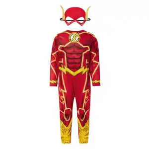 Flash-Kostüm, 2-teilig