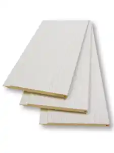 MDF-Paneele Esche Struktur weiß