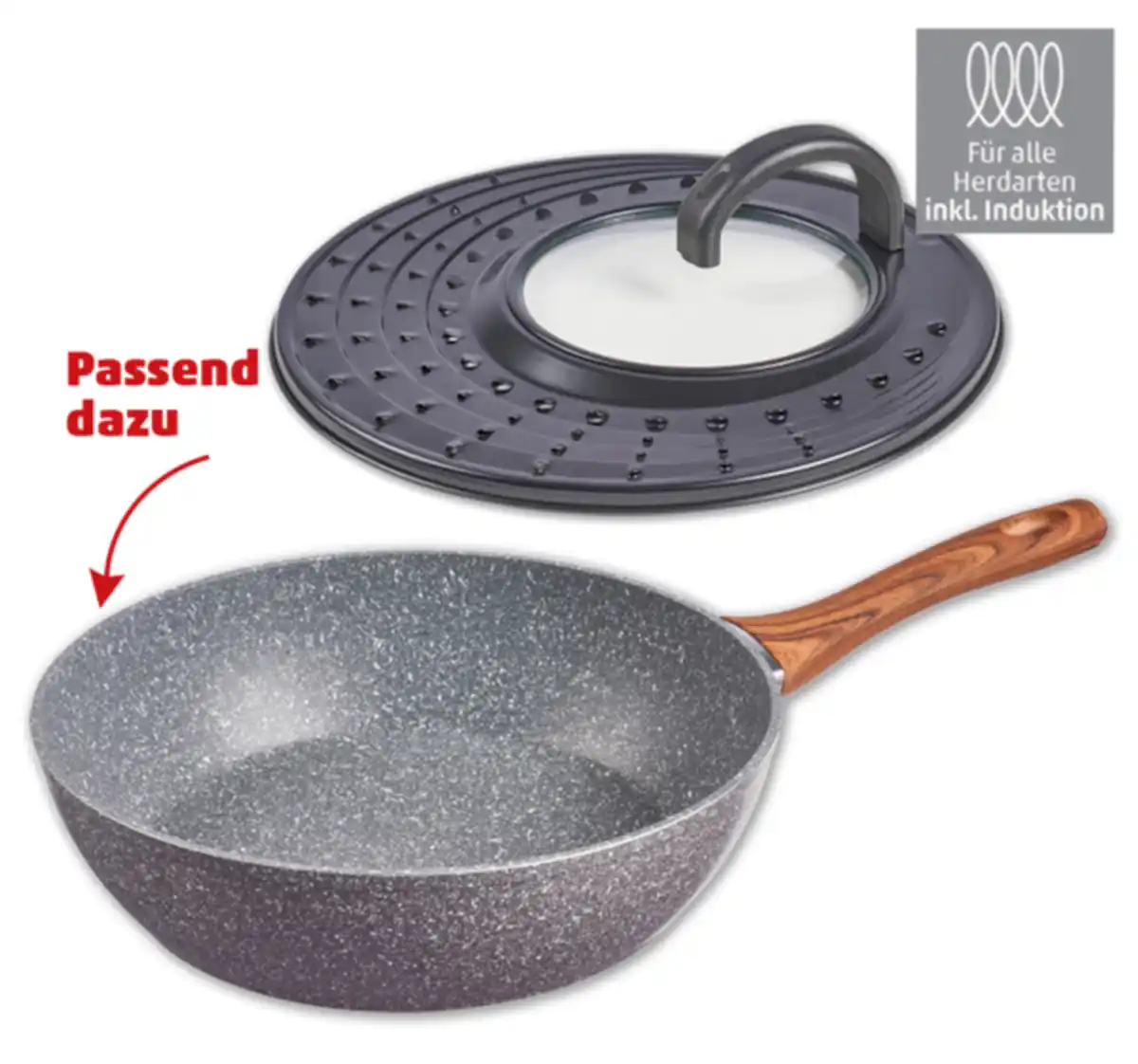 Bild 1 von Hochrandpfanne mit Universaldeckel*