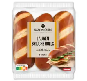 BÄCKERKRÖNUNG Laugen Brioche Rolls