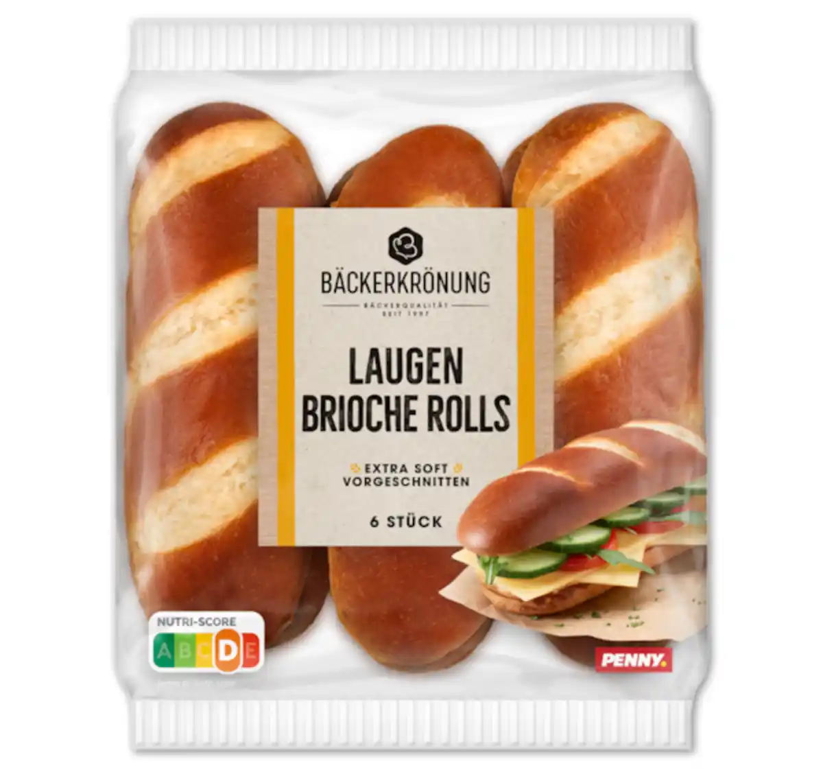 Bild 1 von BÄCKERKRÖNUNG Laugen Brioche Rolls