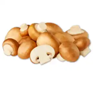 Braune Champignons