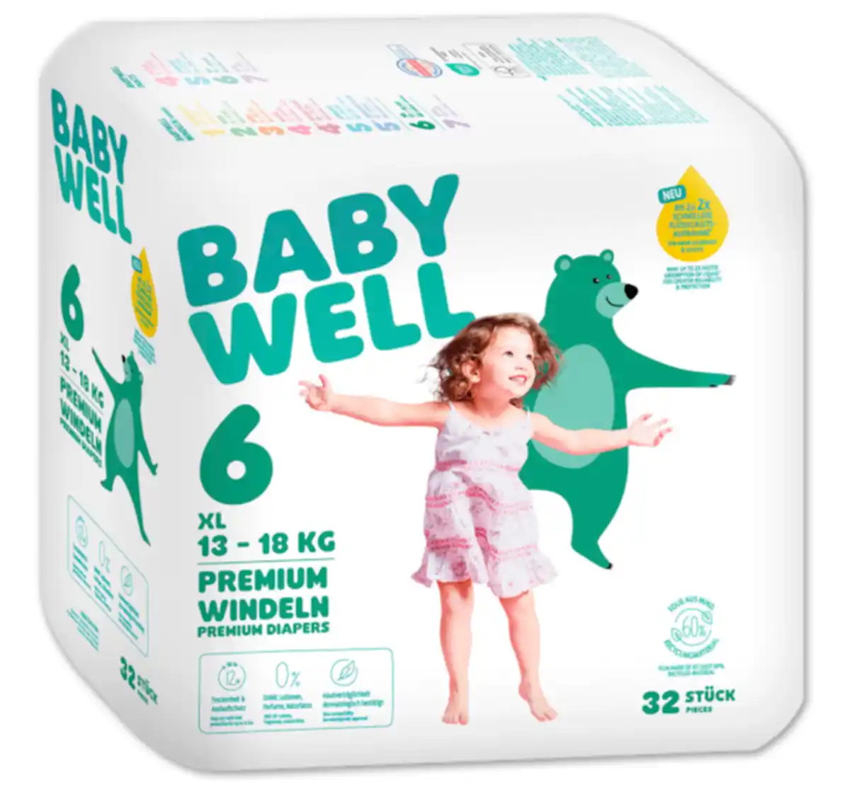 Bild 1 von BABYWELL Premium Windeln