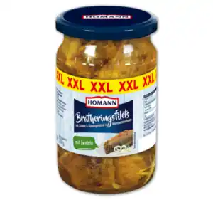 HOMANN XXL Bratheringsfilets oder Bismarckhering*