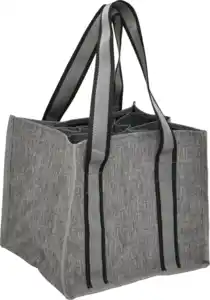 IDEENWELT Bottlebag grau