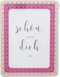 IDEENWELT Bilderrahmen schön, dass es dich gibt