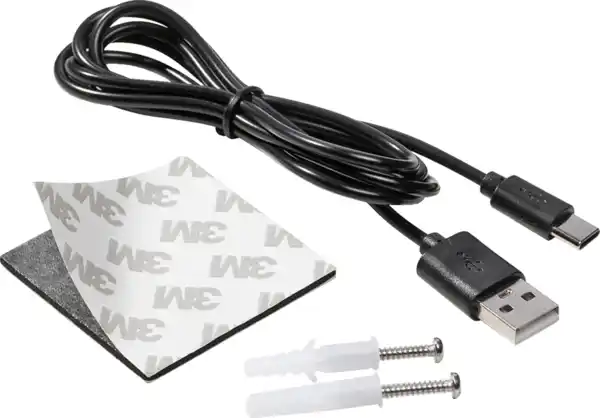 Bild 4 von IDEENWELT Akku-Wandleuchte schwarz