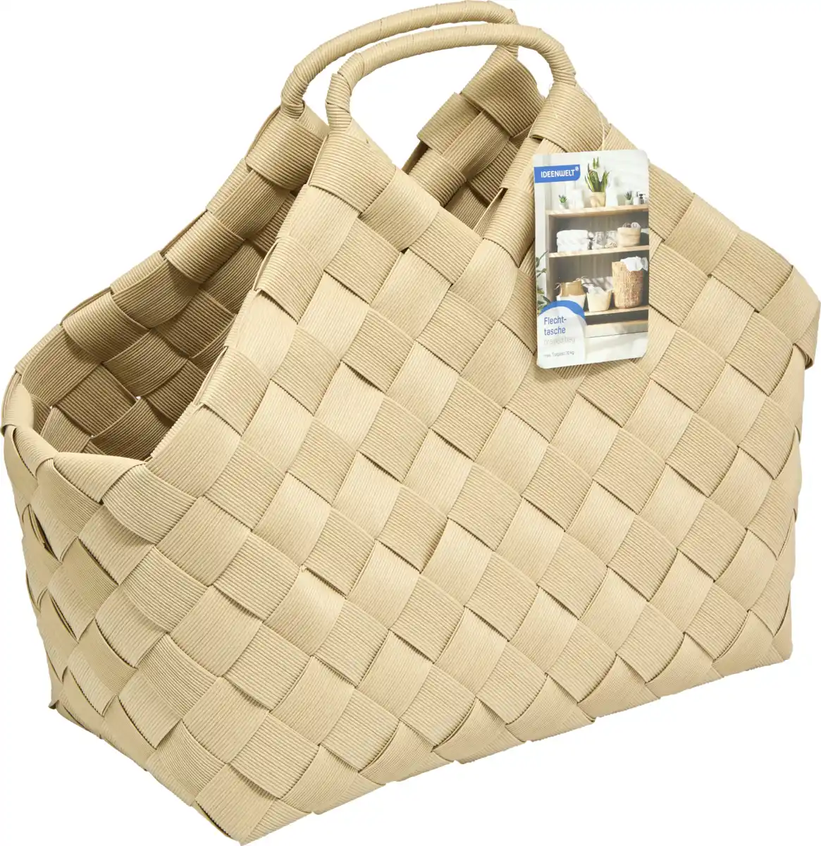 Bild 1 von IDEENWELT Flechttasche beige