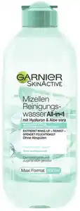Garnier SkinActive Mizellen Reinigungswasser All-in-1 Hyaluron & Aloe Vera, 400 ml