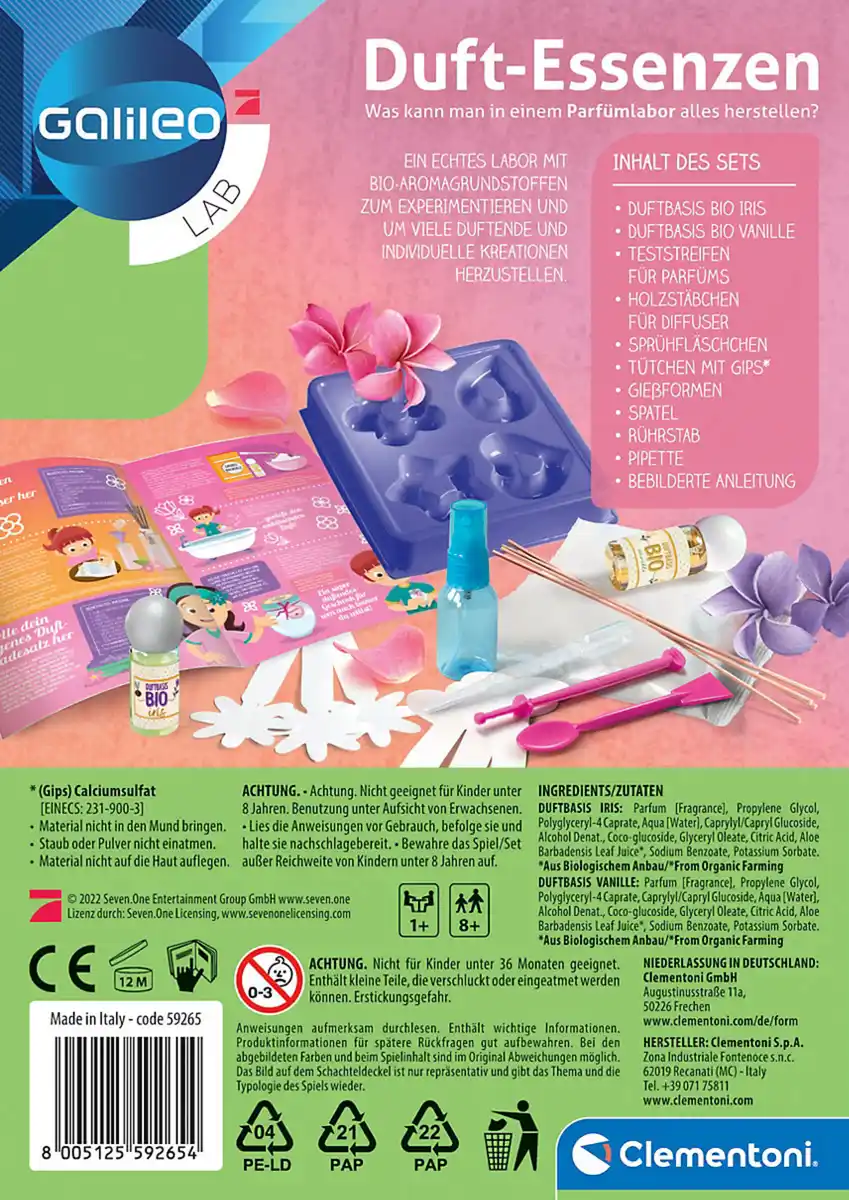 Bild 2 von Clementoni Galileo Duft Essenzen