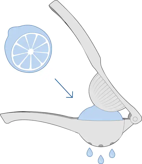 Bild 3 von IDEENWELT Zitruspresse grau
