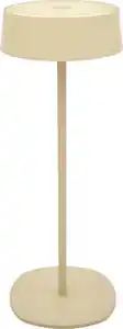 IDEENWELT Akku-Tischleuchte ca. 36 cm beige