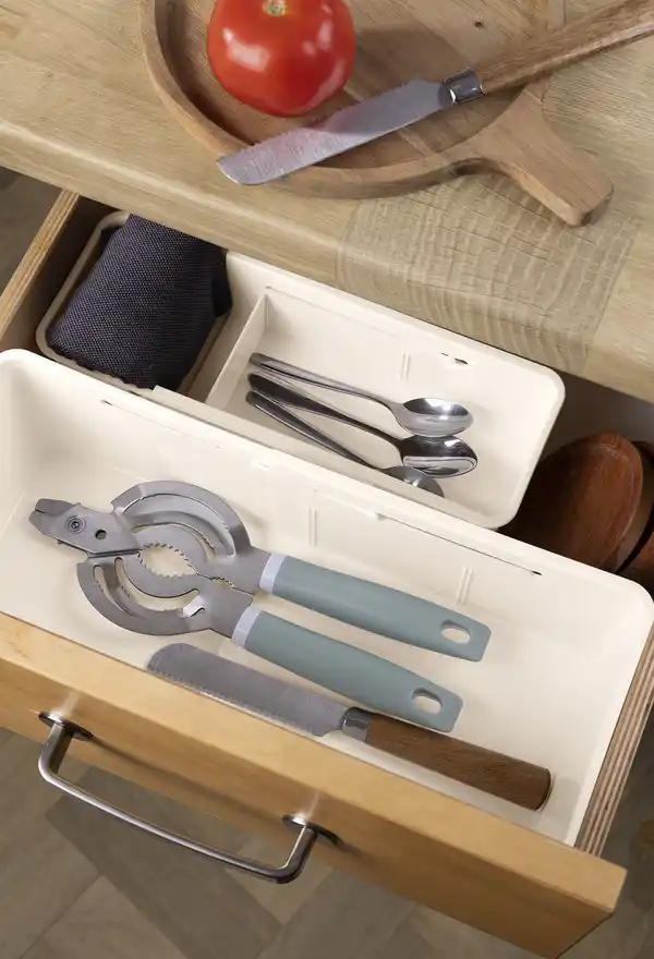 Bild 2 von IDEENWELT 2er Set Ausziehbare Schubladeneinsätze