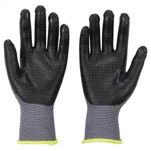 TOPCRAFT Damen-/Herren-Arbeitshandschuhe, Noppen, S/7