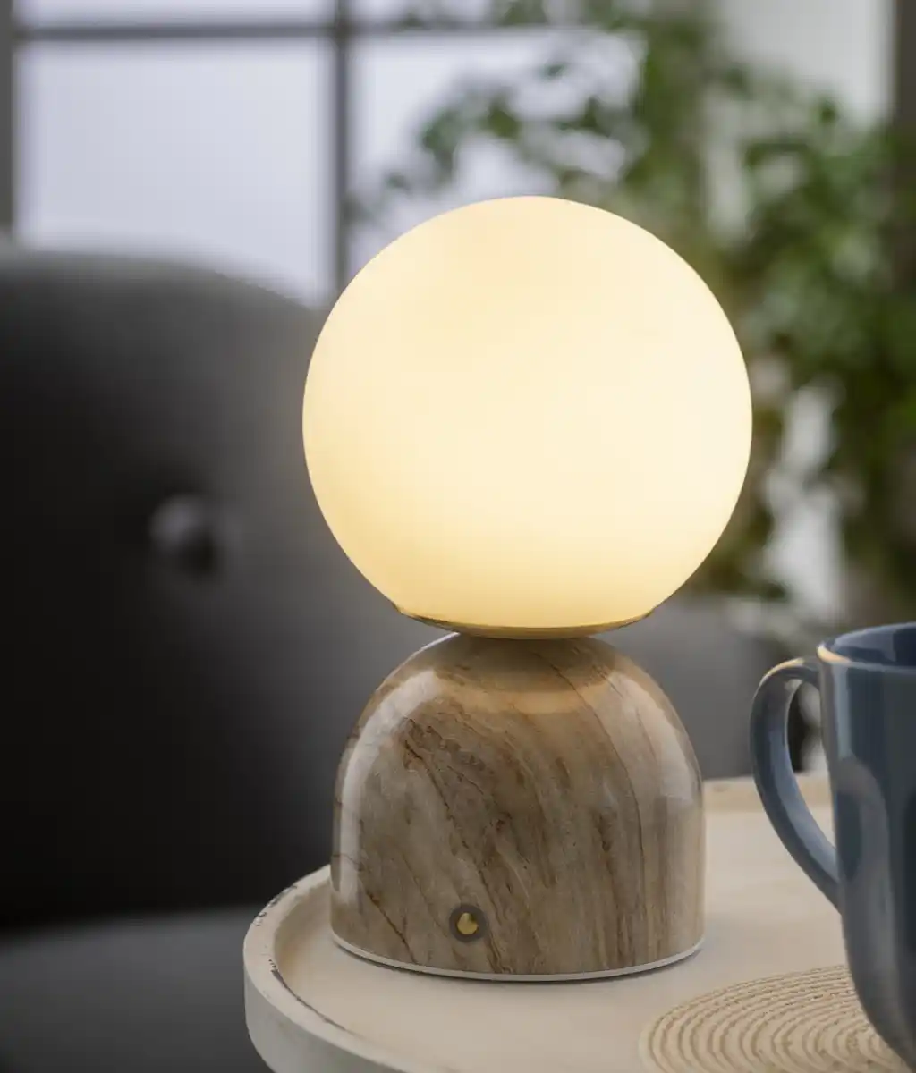 Bild 3 von IDEENWELT Akku-Tischleuchte (Marble)