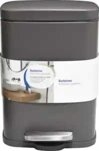 IDEENWELT Badeimer anthrazit