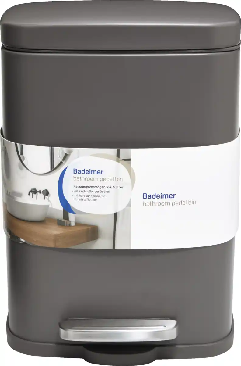 Bild 1 von IDEENWELT Badeimer anthrazit