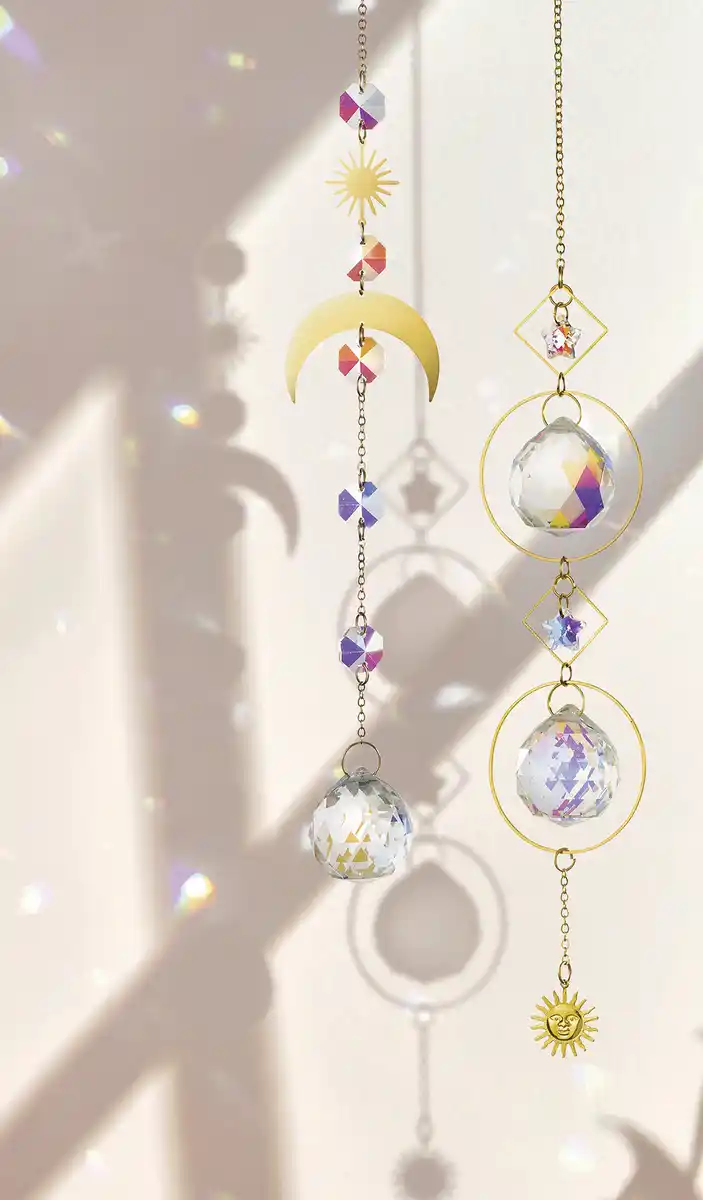 Bild 4 von IDEENWELT 2er Set Sonnenfänger Kristall