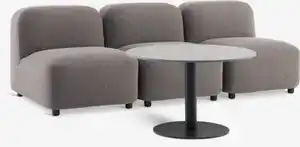 Lounge-Set HELAGS + TANE 3 Pers. dunkelbeige
