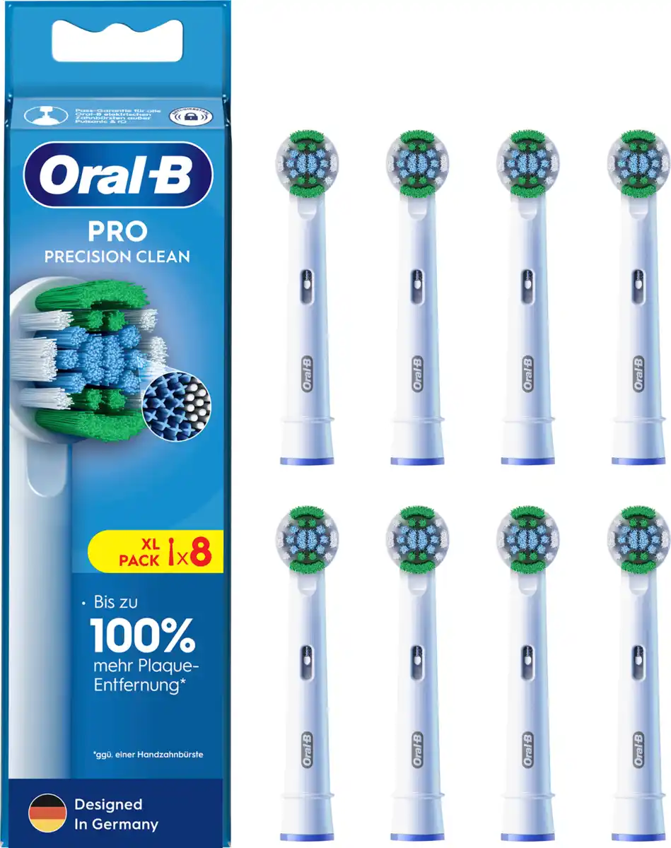 Bild 1 von Oral-B Aufsteckbürsten PRO Precision Clean, 8 St
