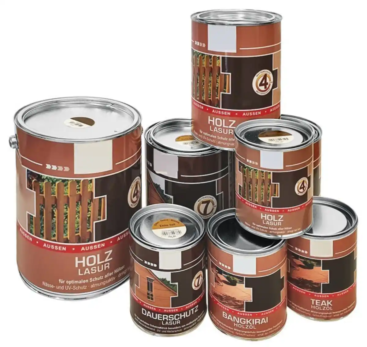 Bild 1 von Sonderposten Holzlasuren 2,5 Liter