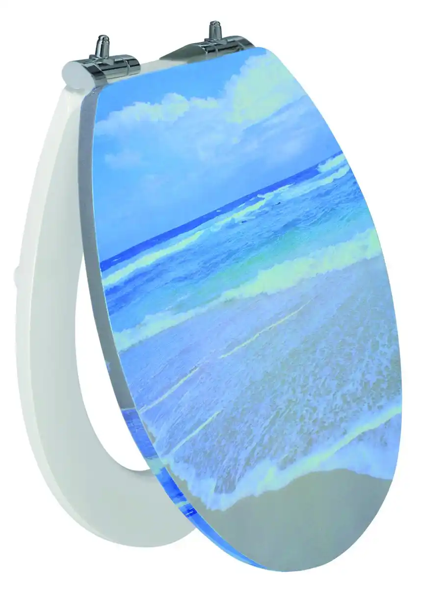 Bild 1 von Primaster WC-Sitz mit Absenkautomatik Strand weiß