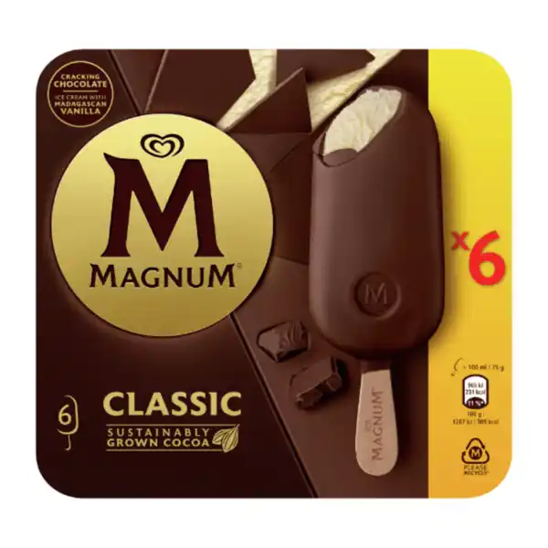 Bild 2 von LANGNESE Magnum-Stieleis 600ml