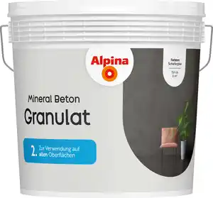 Alpina Mineral Beton Granulat schiefergrau 6 kg