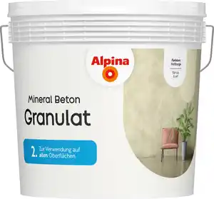 Alpina Mineral Beton Granulat hellbeige 6 kg
