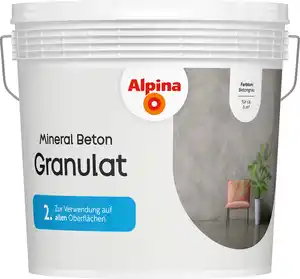 Alpina Mineral Beton Granulat betongrau 6 kg