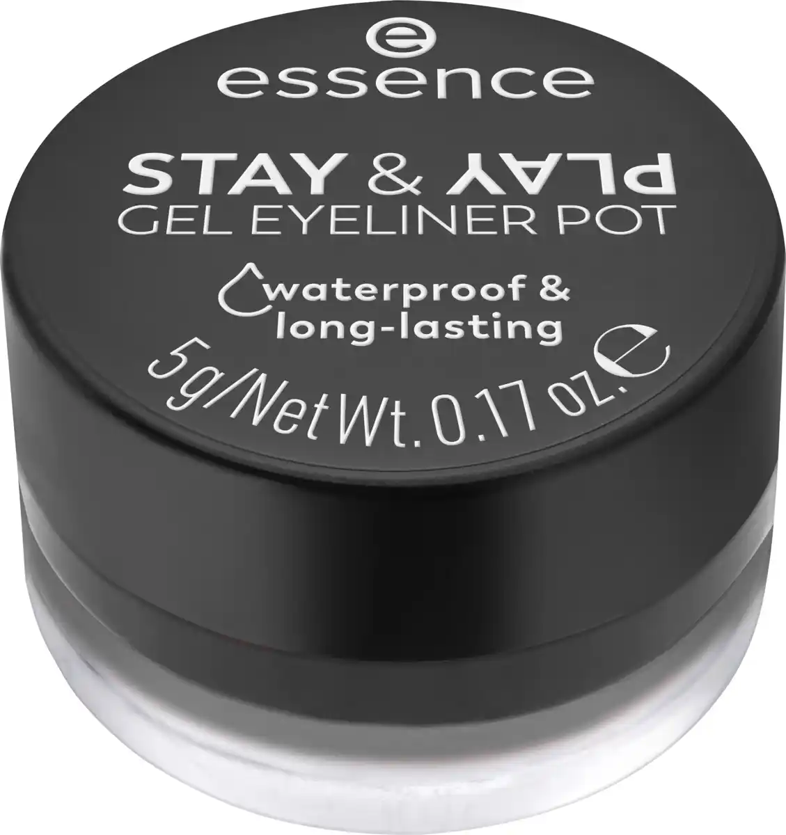 Bild 1 von essence Gel Eyeliner Stay & Play Waterproof 01 Black, 5 g