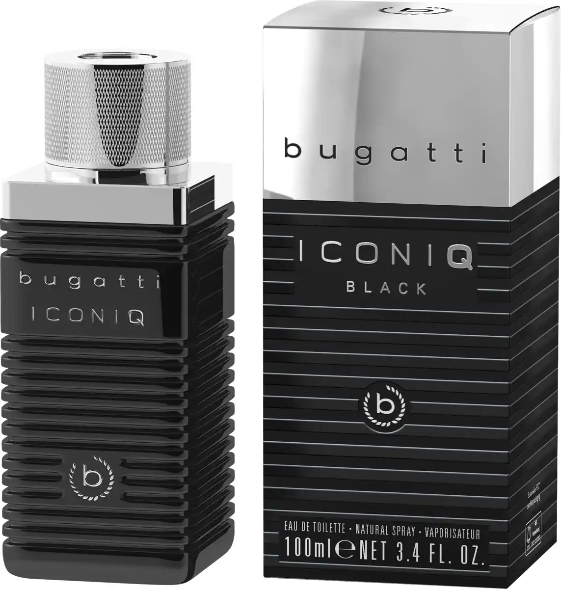 Bild 1 von bugatti Iconiq Black Eau de Toilette, 100 ml