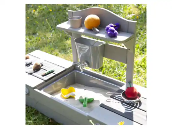 Bild 3 von roba Balkonsandkasten mit Matschküche, 2in1