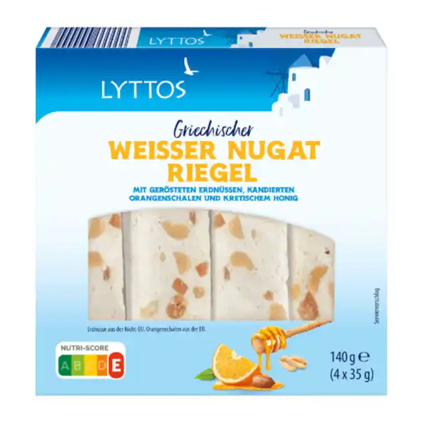 Bild 4 von LYTTOS Soft-Nougat-Riegel 35g