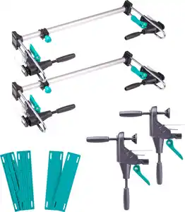 Wolfcraft Türfuttermontage-Set Pro 60 - 100 cm 8-teilig