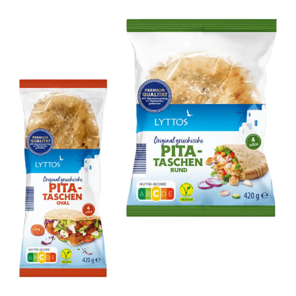 Bild 1 von LYTTOS Pita-Taschen 420g