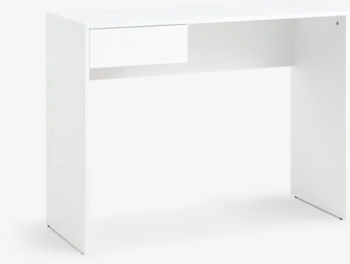 Bild 1 von Schreibtisch KNABSTRUP 40x100 1 Schublade weiß