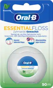 Oral-B Zahnseide Essential Floss gewachst, 50 m