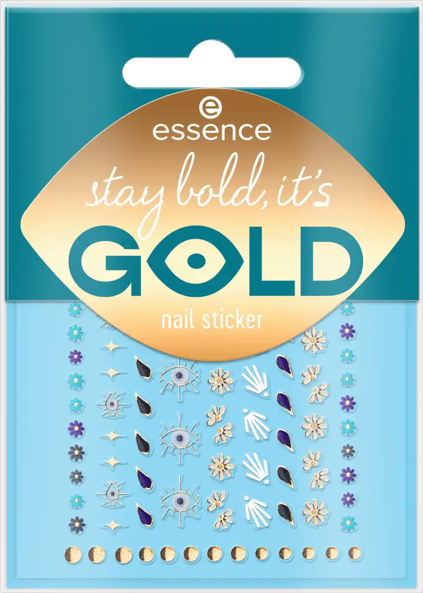 Bild 1 von essence Nagelsticker Set Stay Bold, It's Gold, 1 St