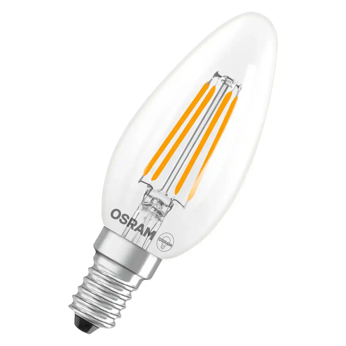 Bild 1 von OSRAM LED-Leuchtmittel »LED Star Classic B 40«, E14, 3,4 W, 470 lm, 4000 K, kaltweiß