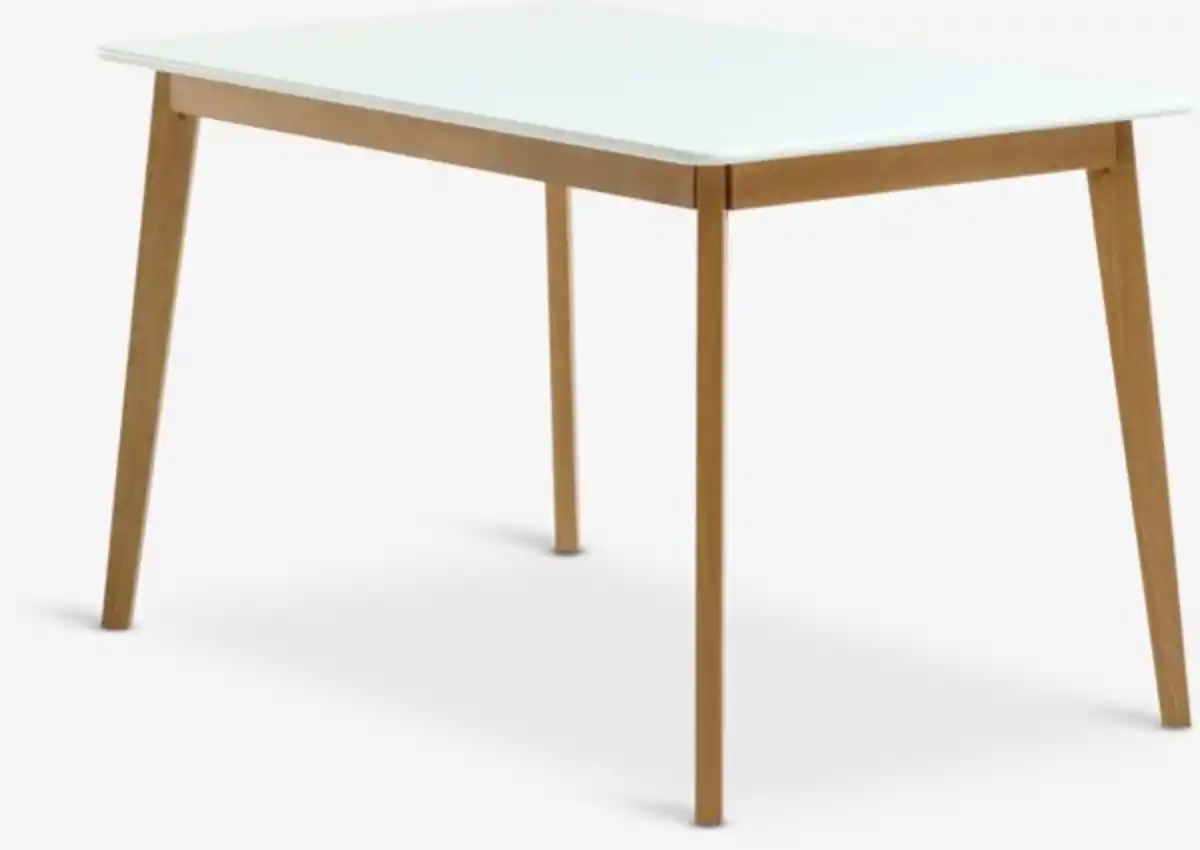 Bild 1 von Esstisch JEGIND 80x130 weiß/natur