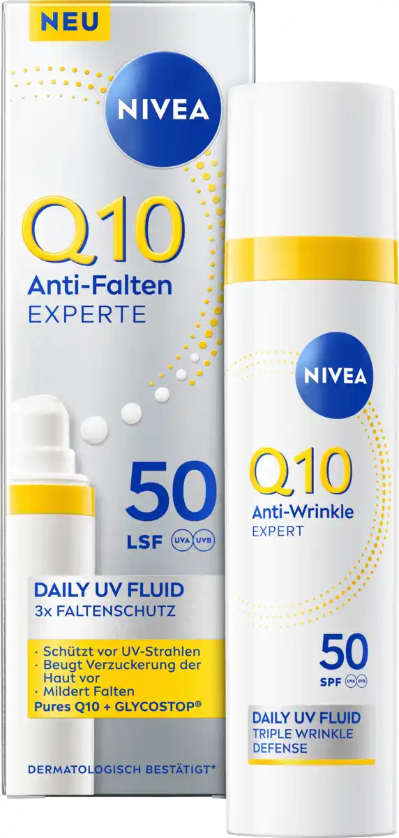 Bild 1 von NIVEA Tagespflegefluid Q10 UV LSF 50, 40 ml