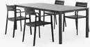 Bild 1 von LANGET L207 Tisch + 4 INGSTRUP Stühle schwarz